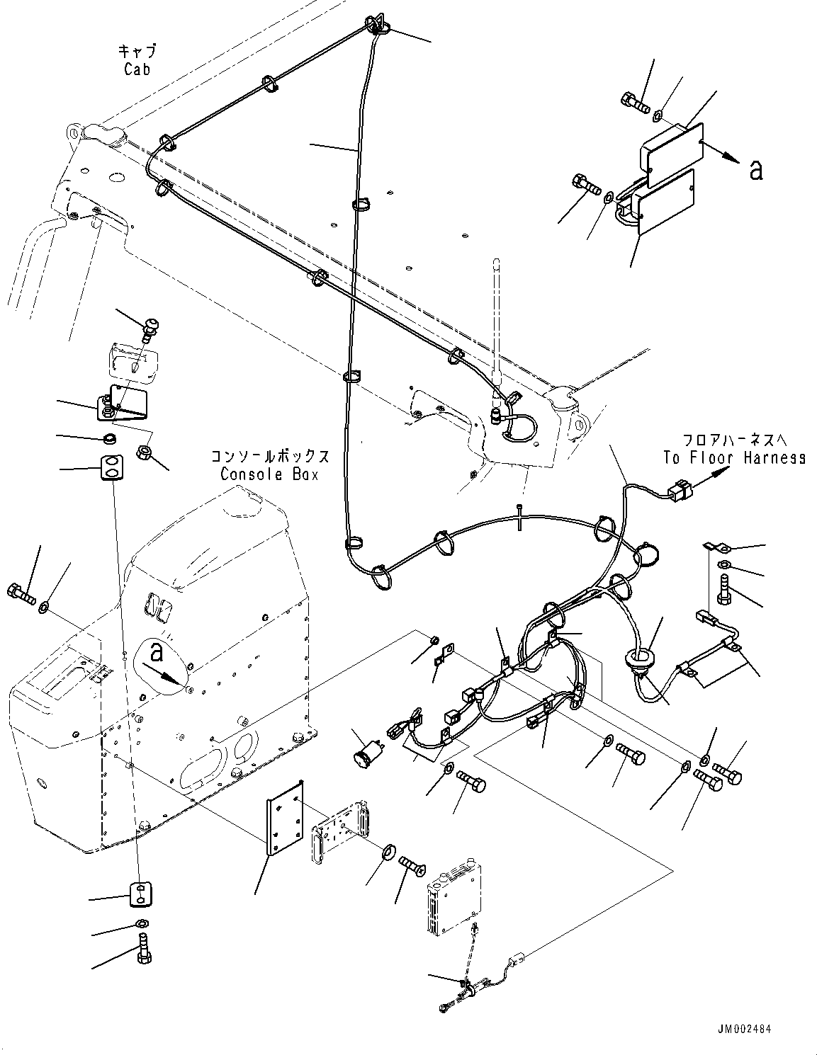 Жгут проводов 56B-94-24140 KOMATSU