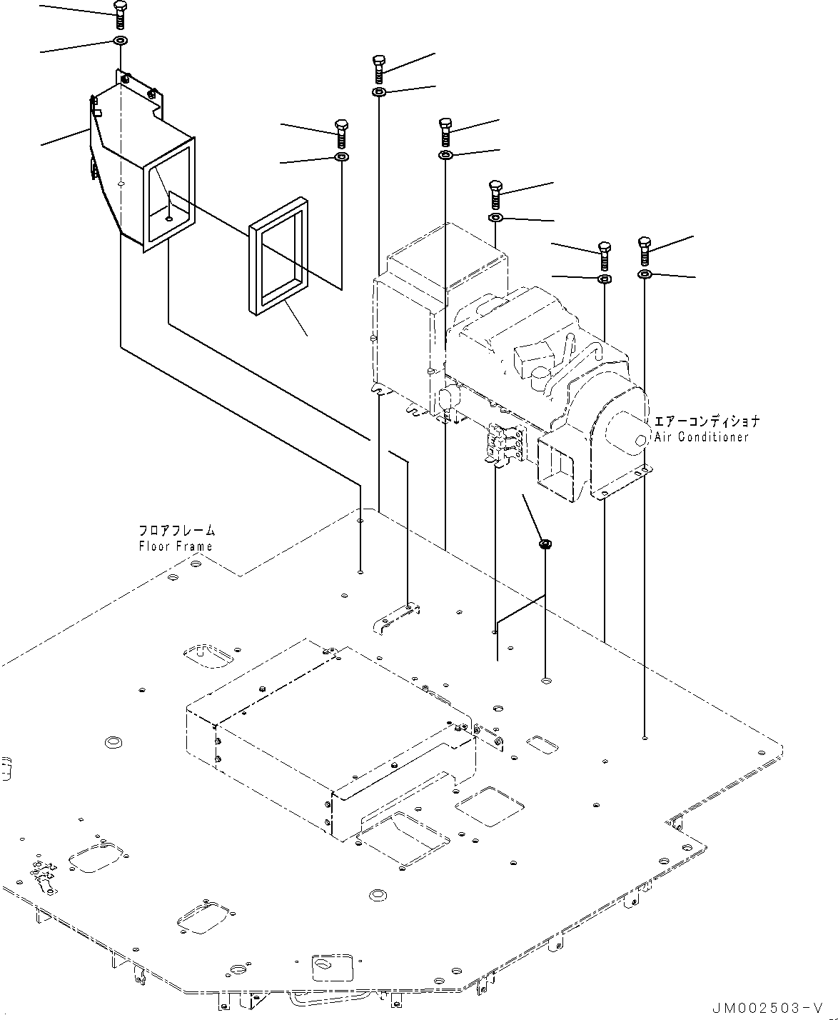 Duct Assembly 42C-07-23880 KOMATSU