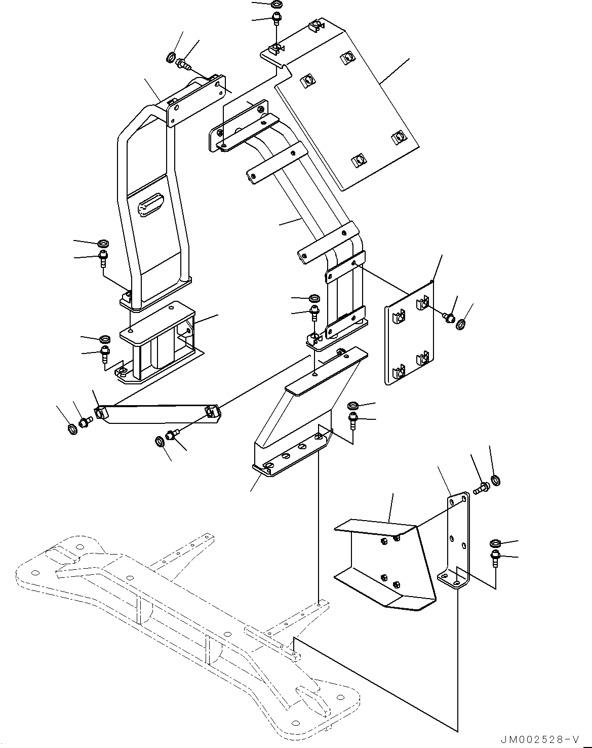 Angle Assembly 42C-03-14970 KOMATSU