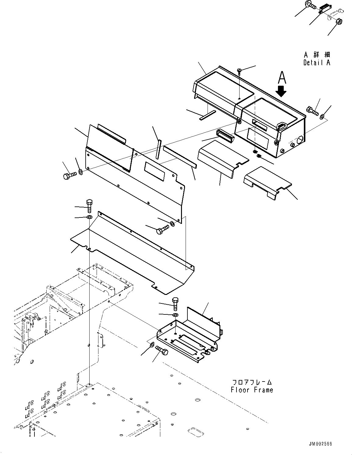 Кронштейн 427-Z89-6980 KOMATSU