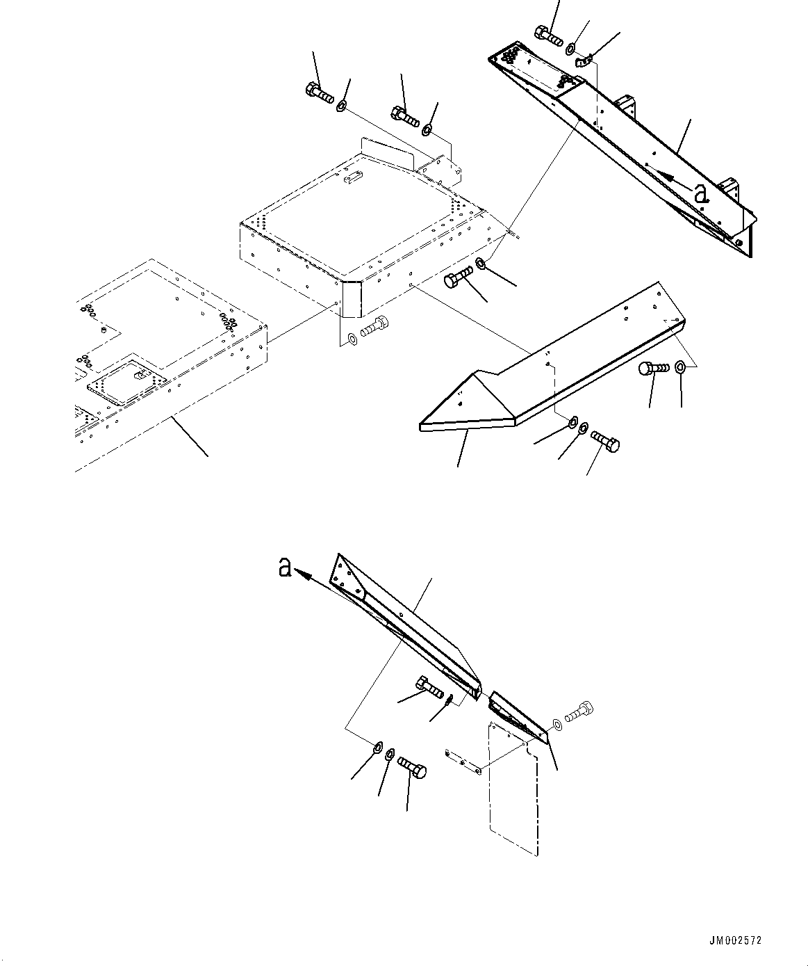 Step, L.H. 427-Z89-6270 KOMATSU