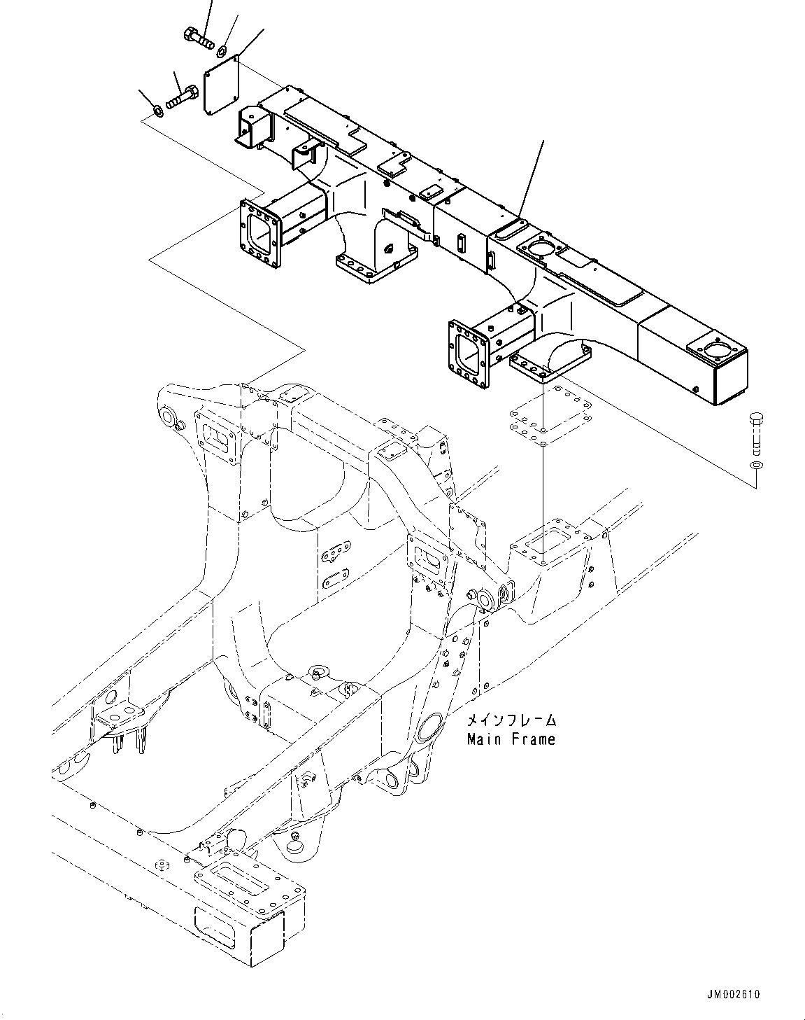 Опора 569-46-88872 KOMATSU