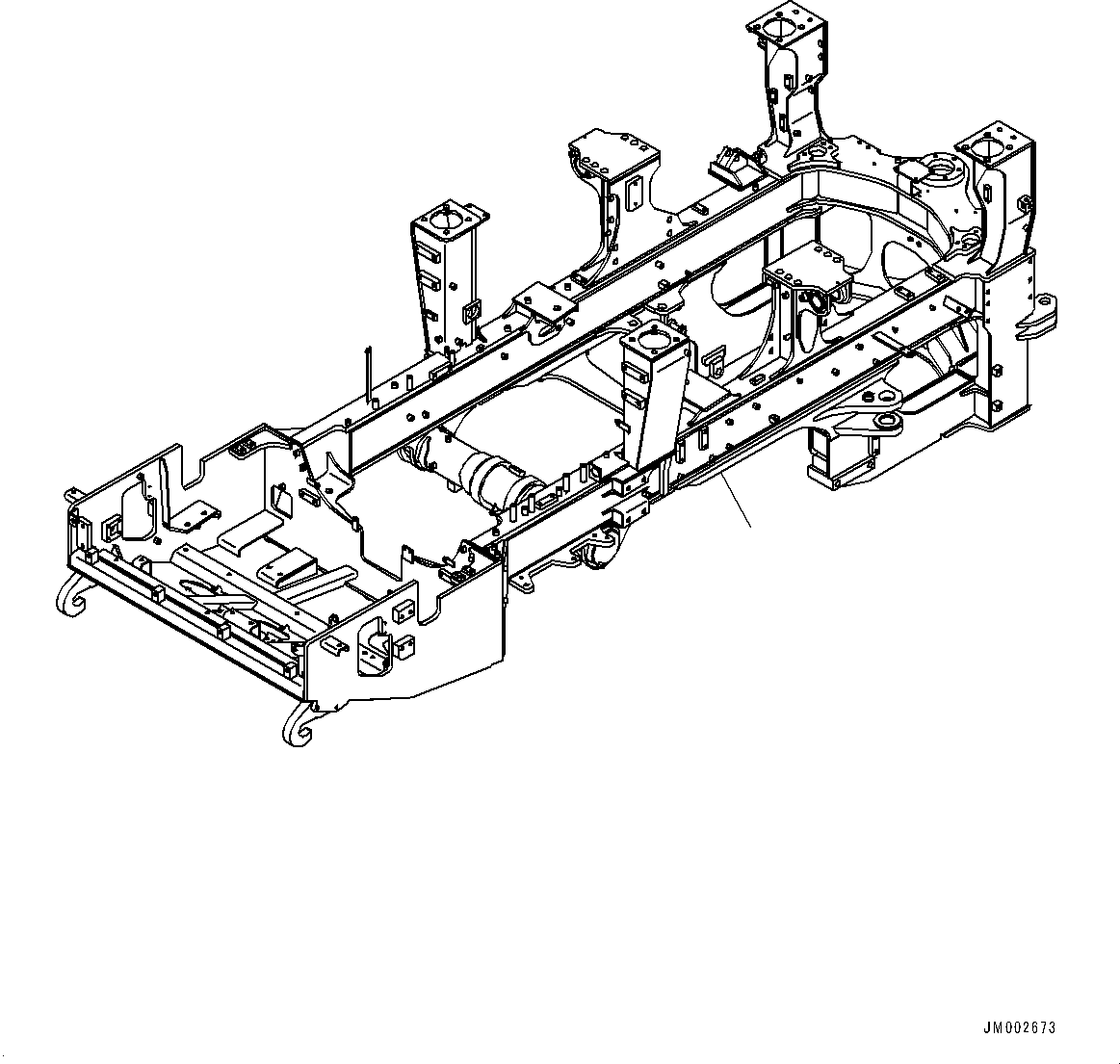 Seat Assembly, Front Frame 56B-86-26746 KOMATSU