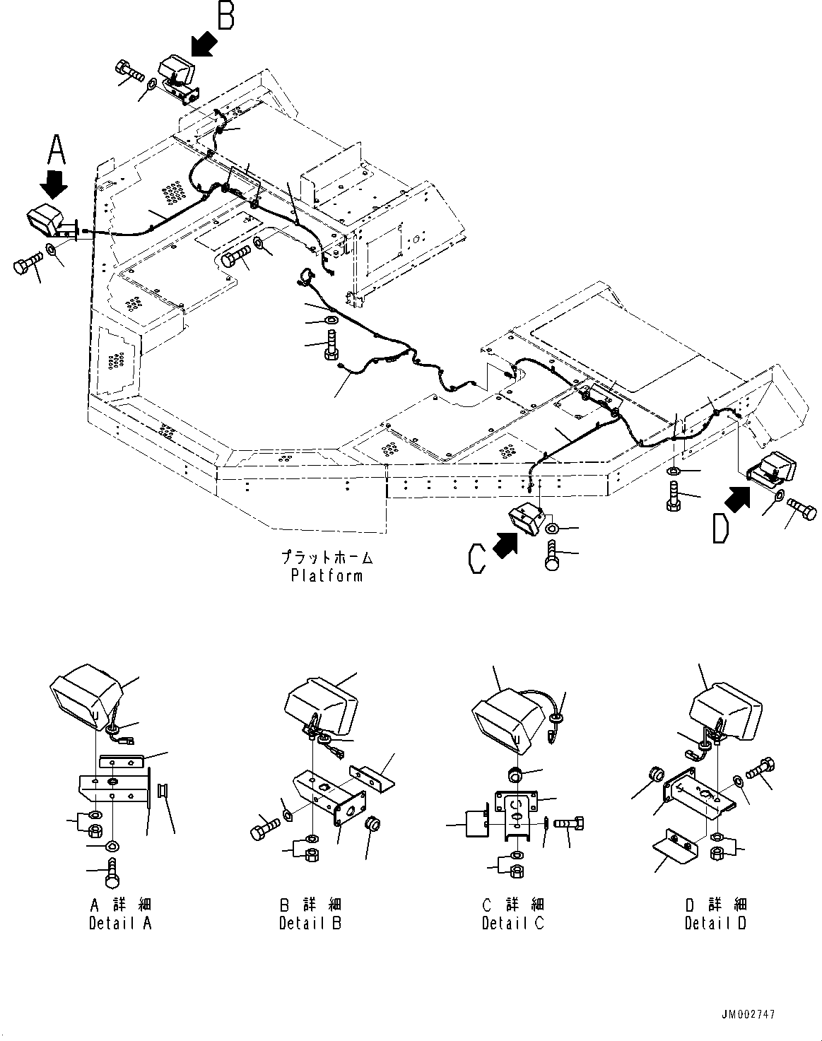 Жгут проводов 42C-Z89-8740 KOMATSU