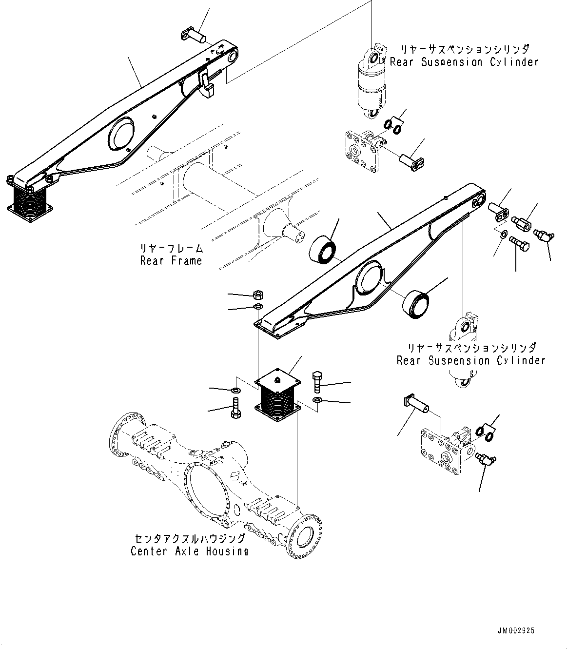 Equalizer Bar, L.H. 56B-95-27660 KOMATSU