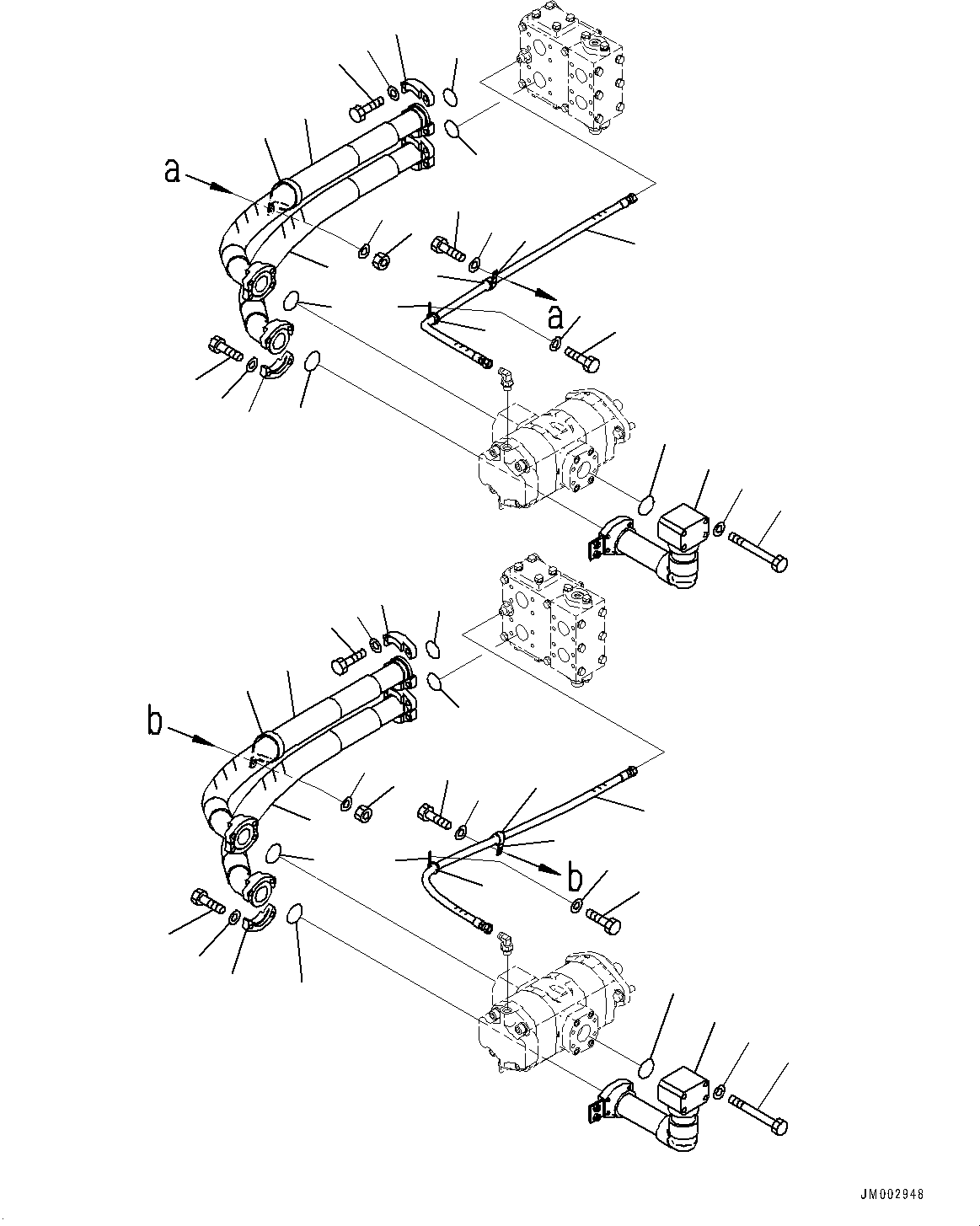 Шланг 07087-02014 KOMATSU