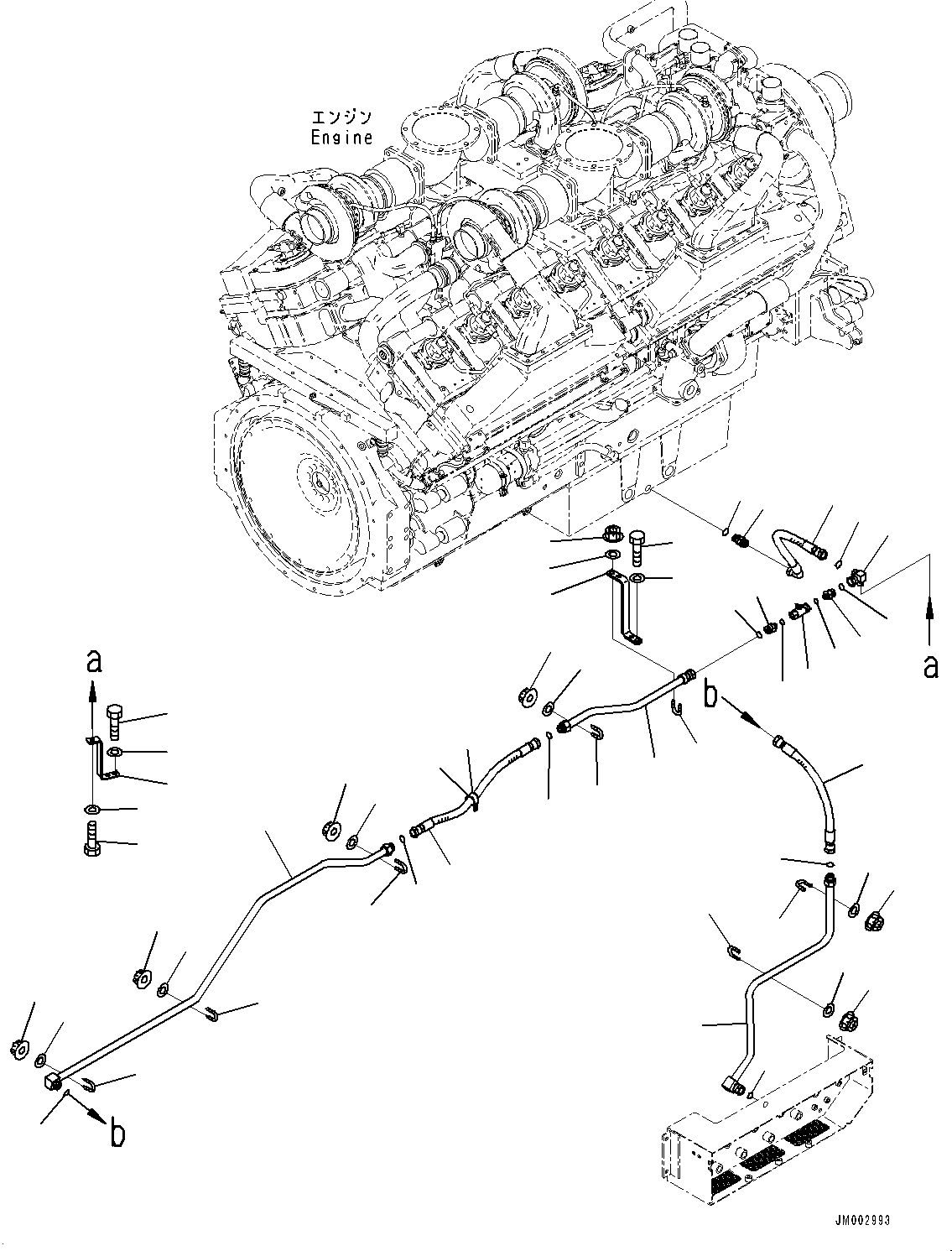 Трубка 42C-Z89-6320 KOMATSU