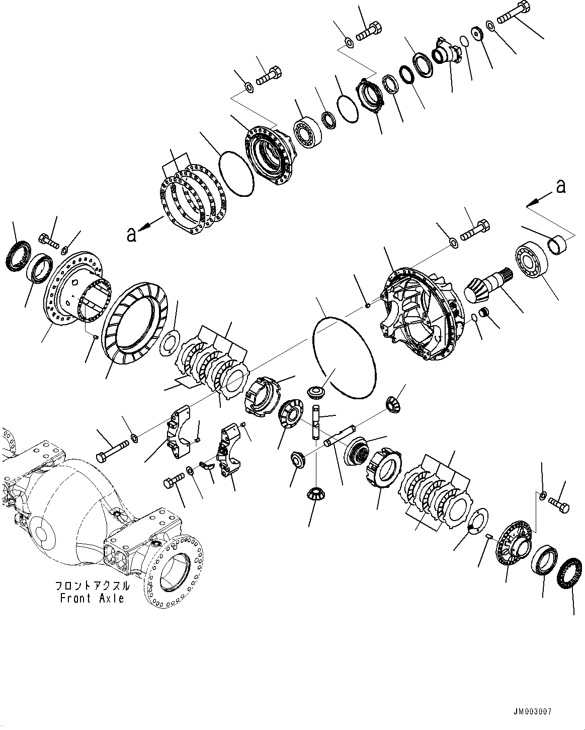 Дифференциал в сборе 426-22-31061 KOMATSU