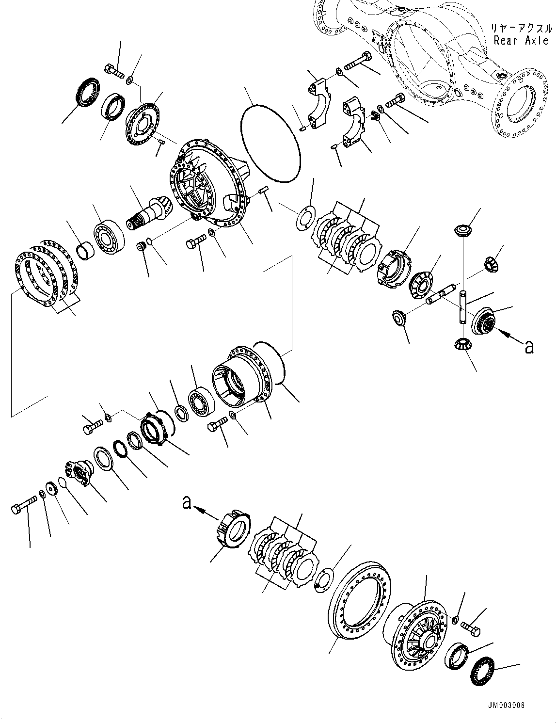 Дифференциал в сборе 426-23-31061 KOMATSU
