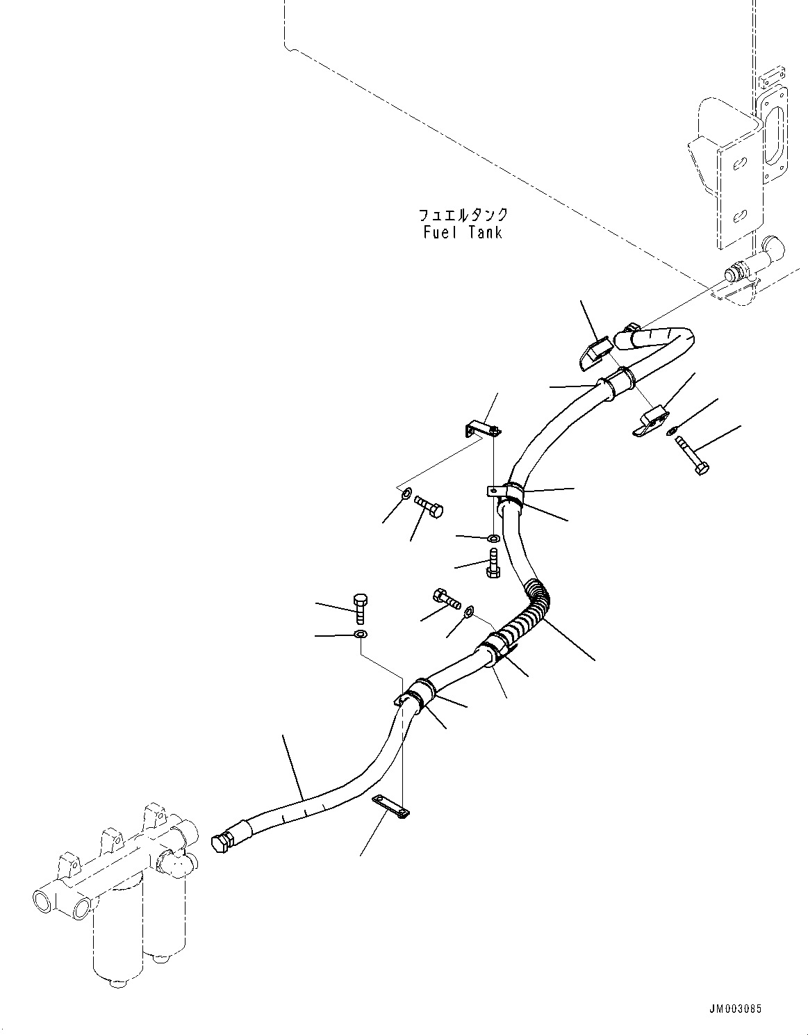 Шланг AHHA7982 KOMATSU