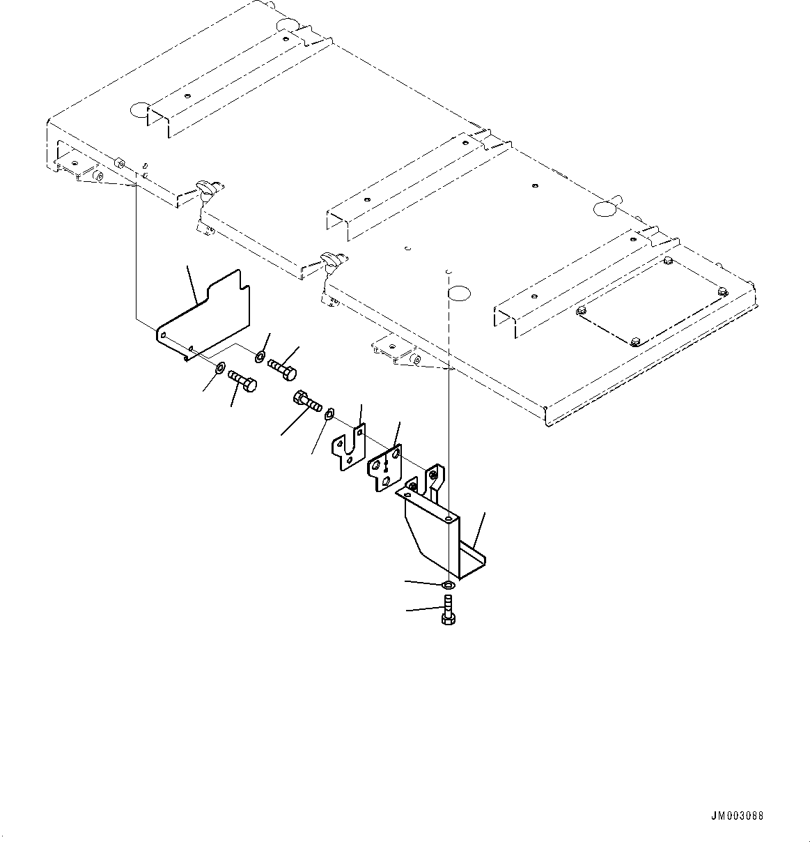 Резиновый элемент 561-89-8A120 KOMATSU