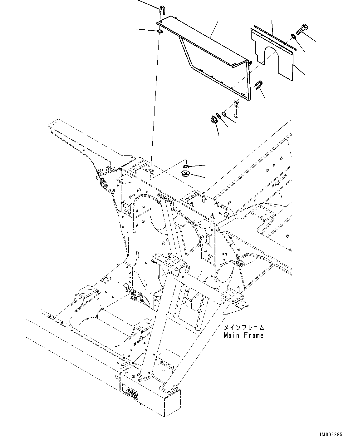 Лист AHEM3927 KOMATSU
