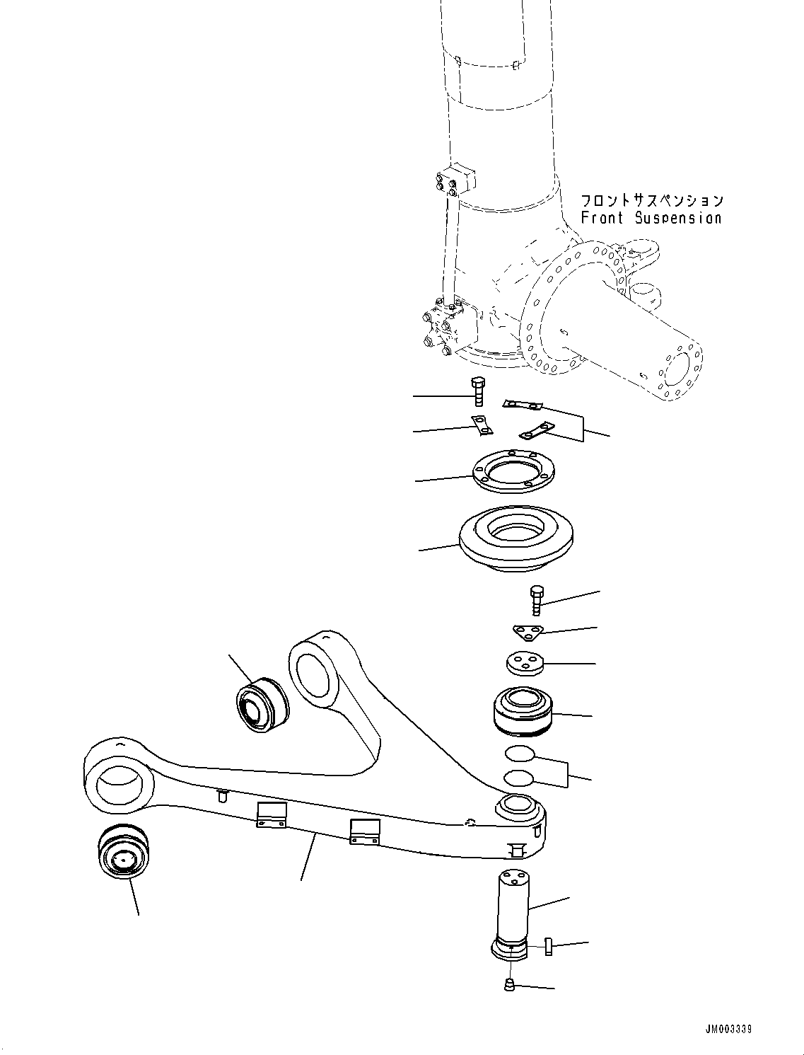 Arm Assembly, L.H. AHXB2733 KOMATSU