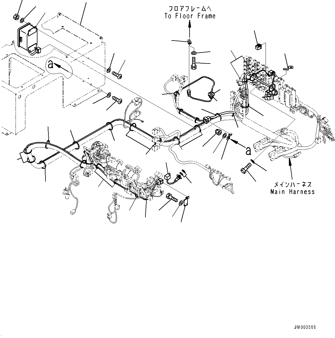 Switch Assembly, Auto-greasing 561-95-84371 KOMATSU