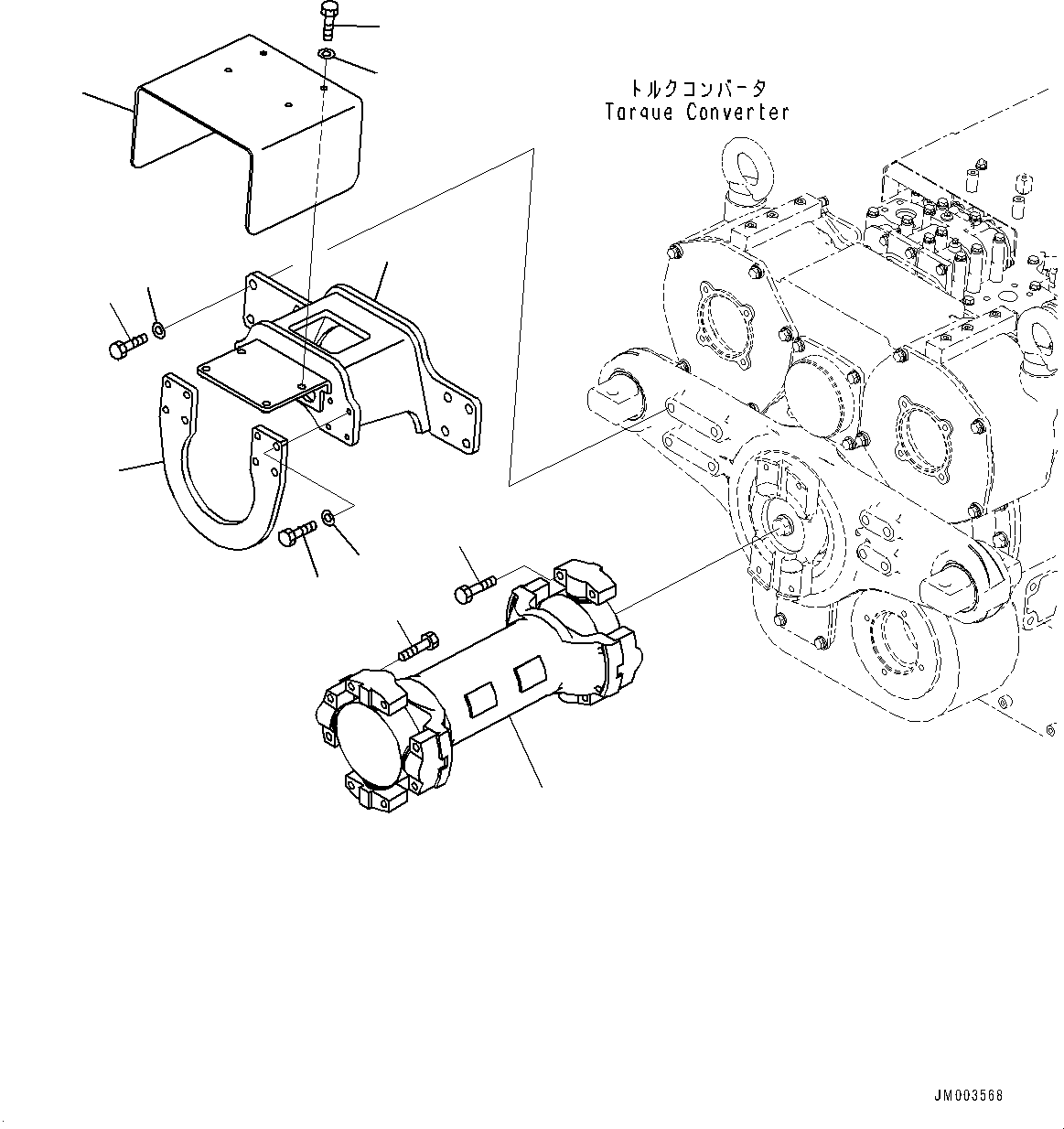 Ограждение 562-89-32220 KOMATSU