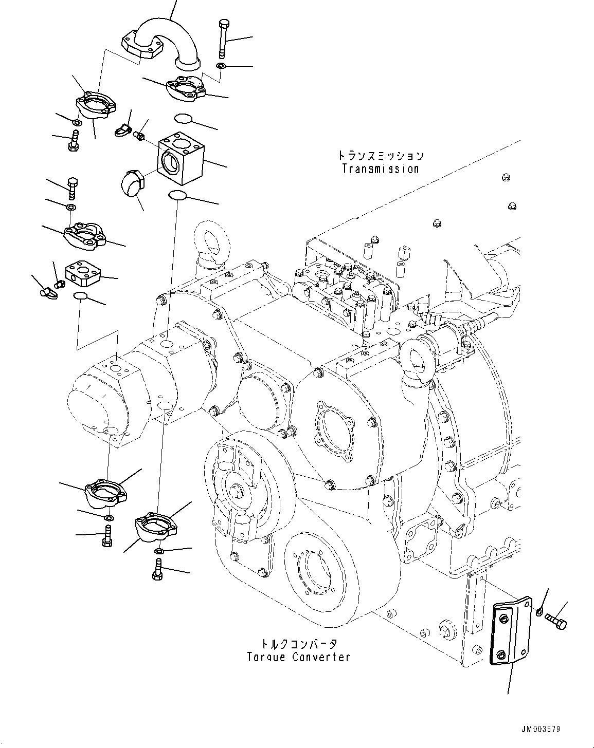 Болт с унифицированной (дюймовой) резьбой 02011-70840 KOMATSU