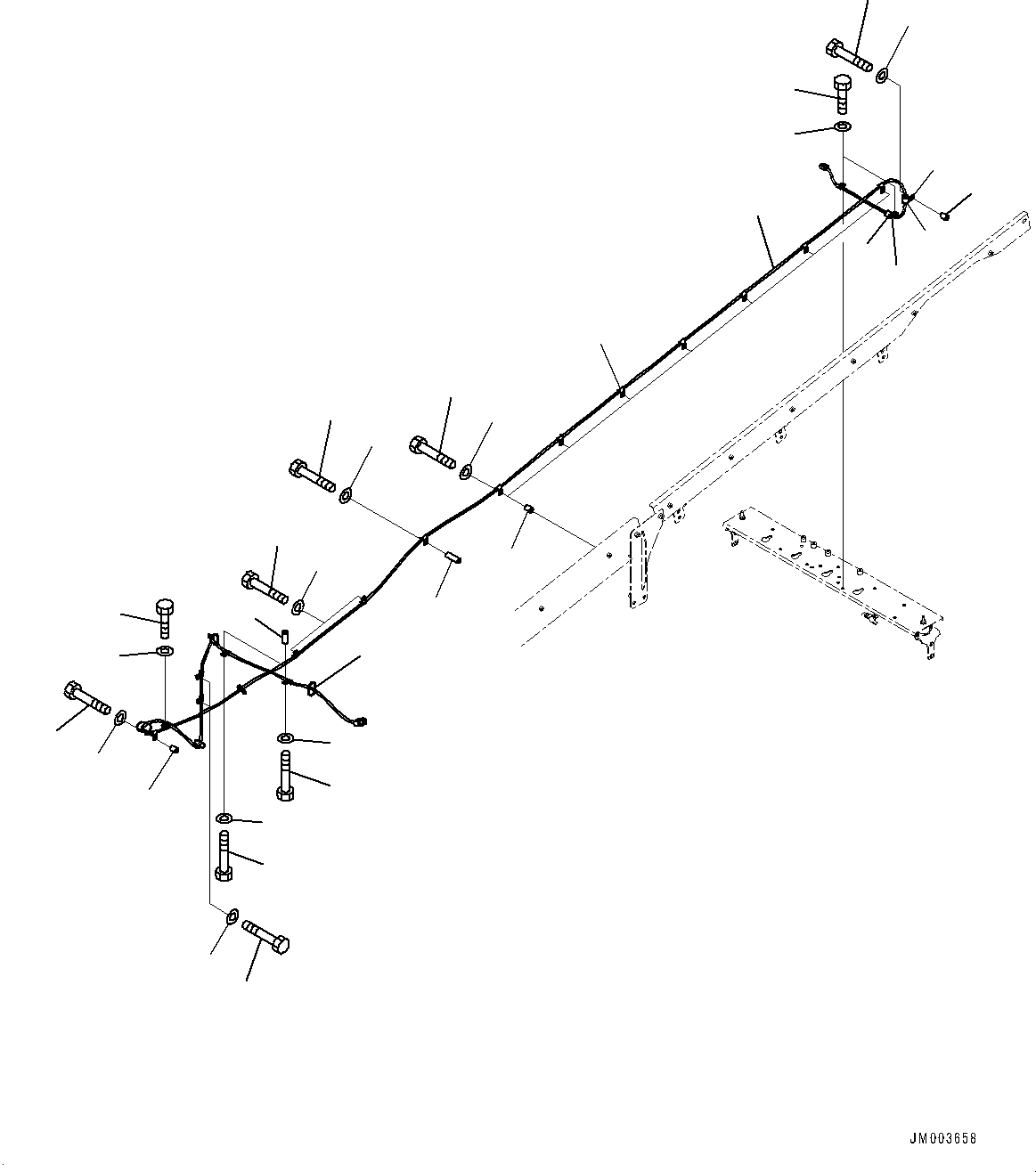 Жгут проводов 561-86-8A311 KOMATSU