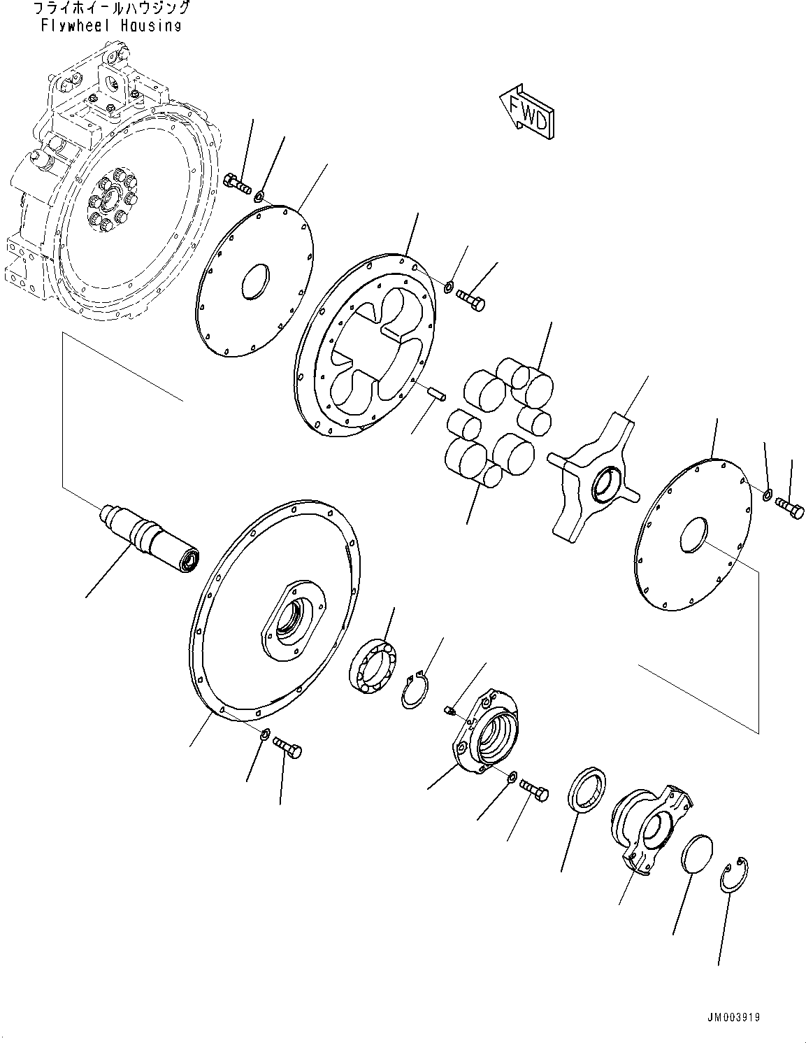 Корпус 566-01-85250 KOMATSU