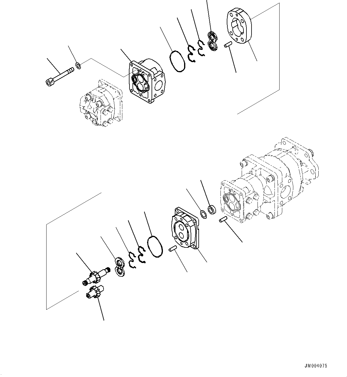 Корпус редуктора (705-17-24010) KOMATSU