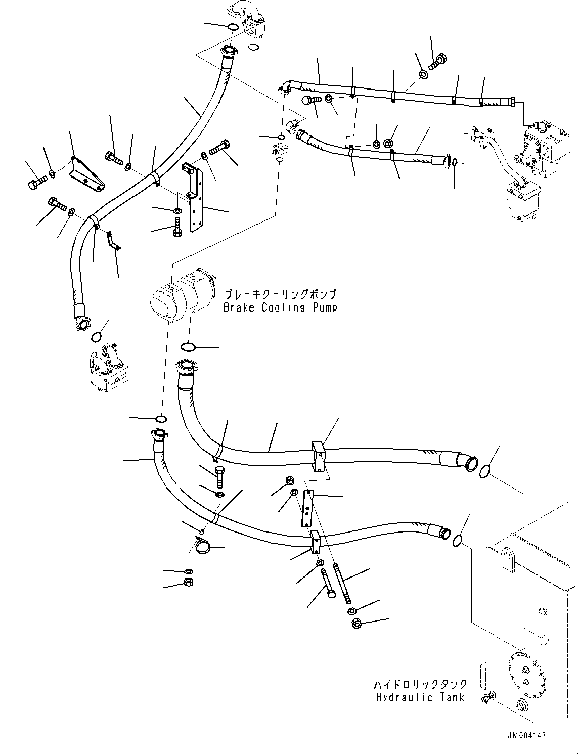 Шланг AHHA7958 KOMATSU