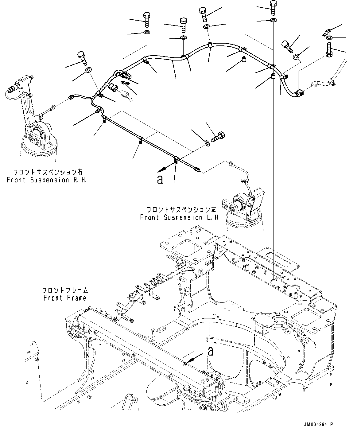 Жгут проводов 56B-86-36540 KOMATSU
