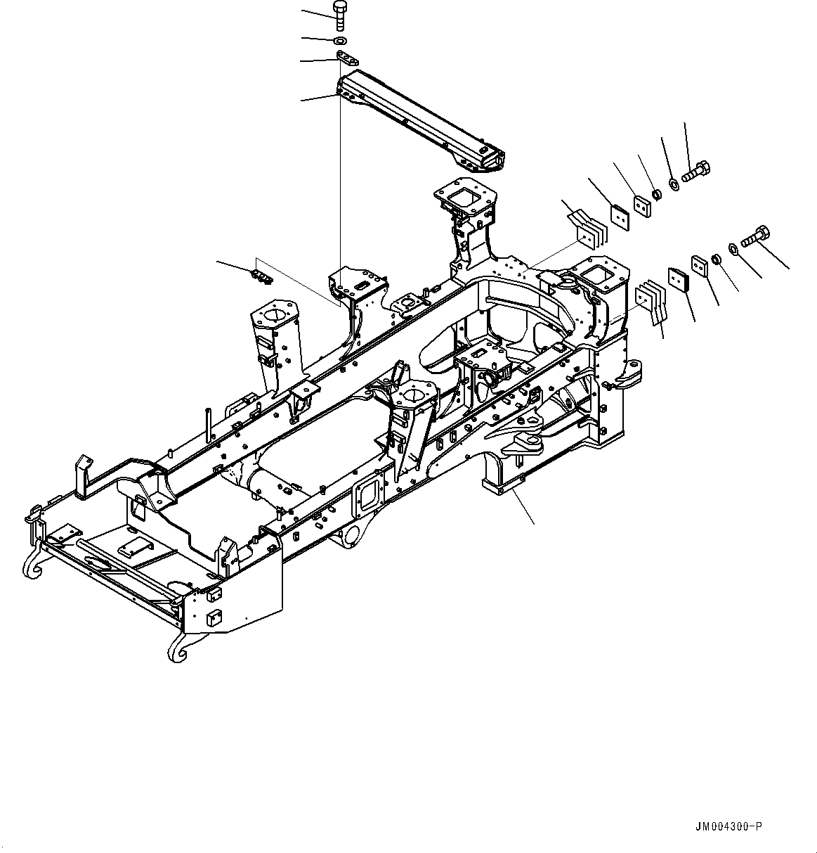 Member 56B-86-3A680 KOMATSU