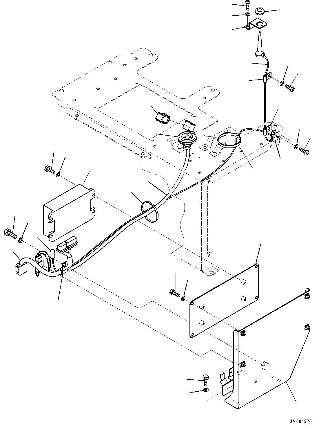 Жгут проводов 56B-97-28510 KOMATSU