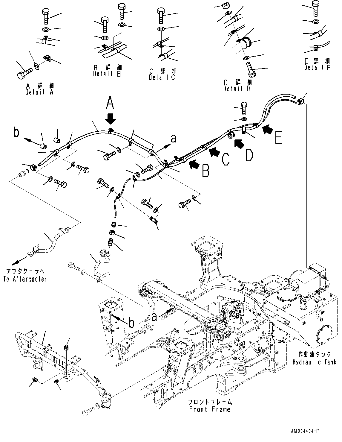 Шланг 07287-01938 KOMATSU
