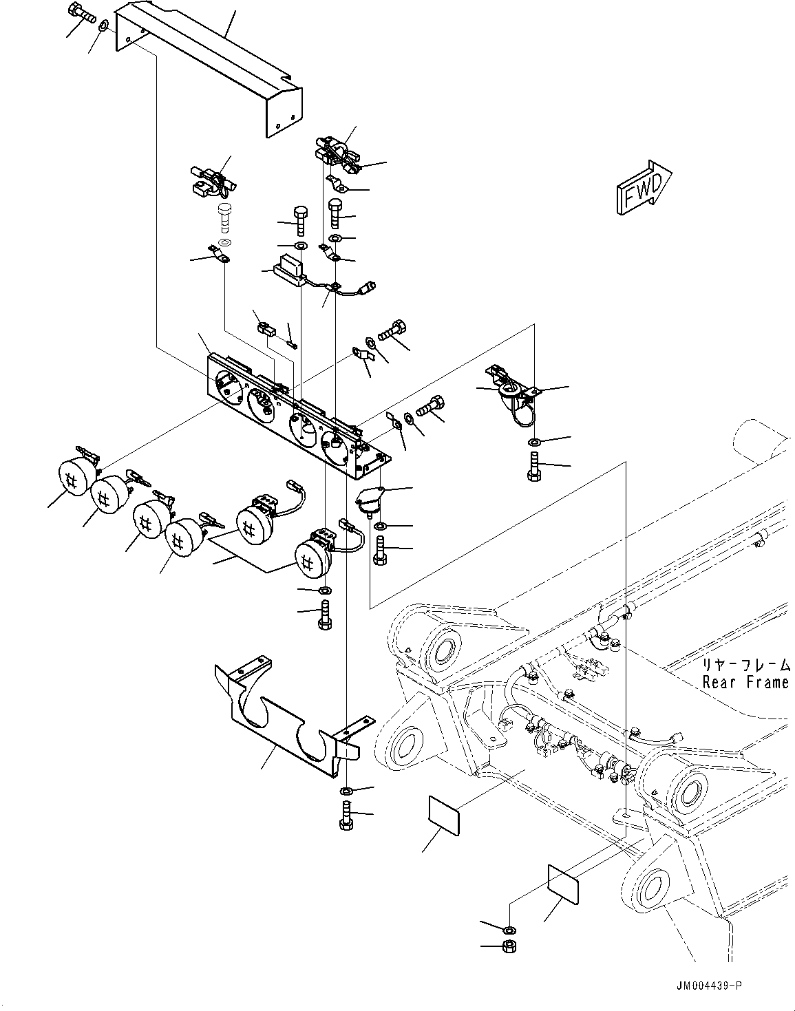 Кронштейн 56B-06-3A151 KOMATSU