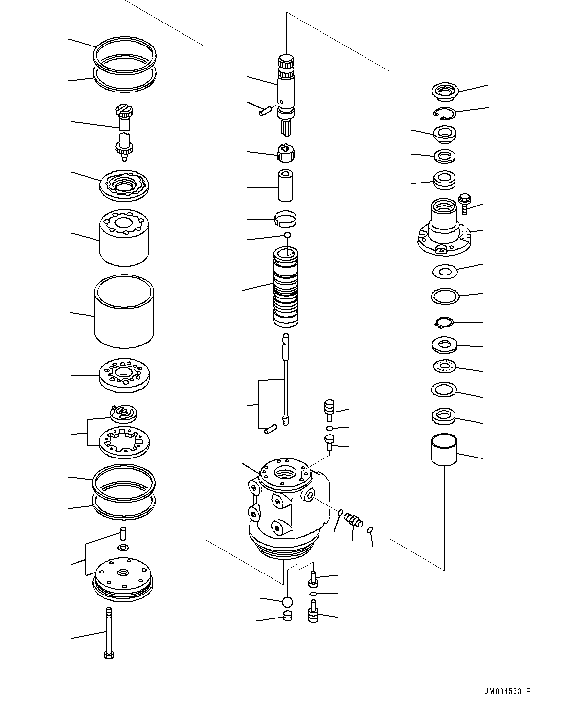 Клапан в сборе 561-40-84301 KOMATSU