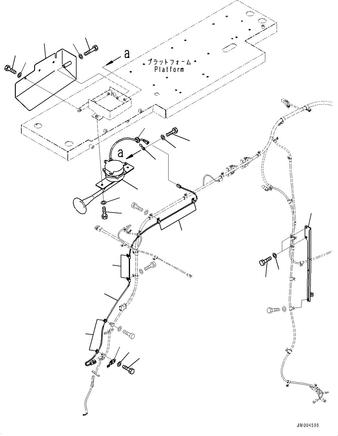 Звуковой сигнал 561-06-84550 KOMATSU