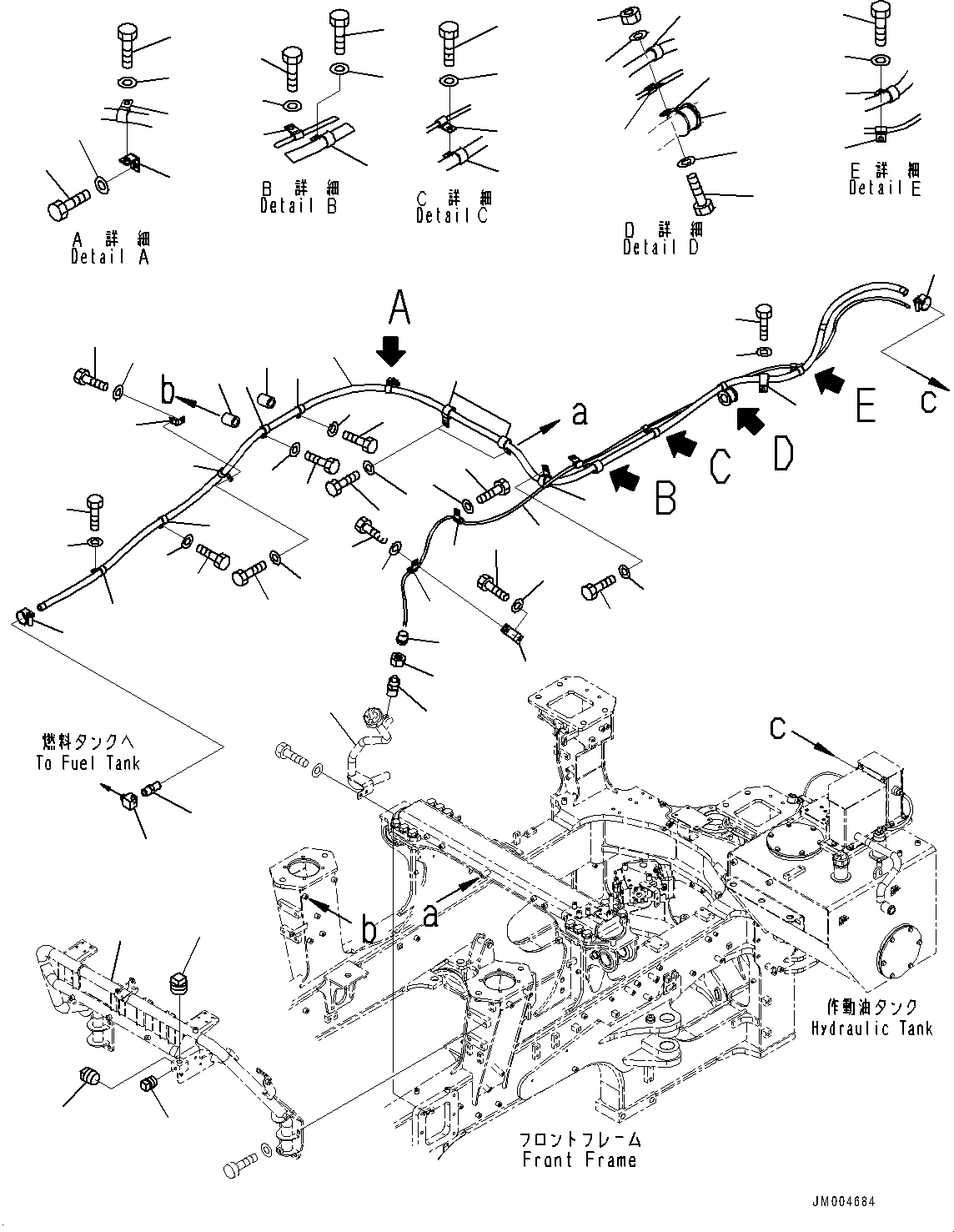 Шланг 07287-01948 KOMATSU