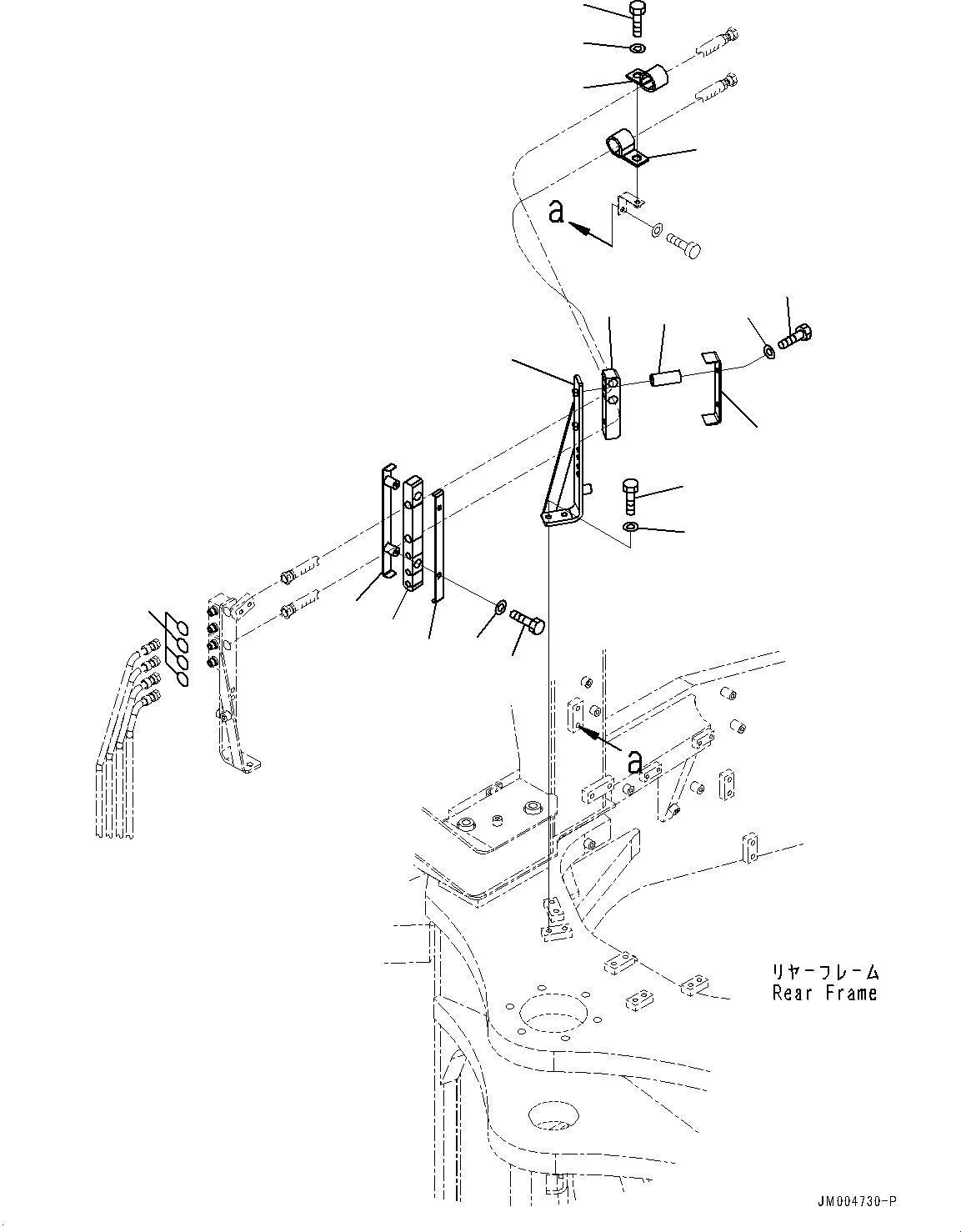 Резиновый элемент 427-62-25331 KOMATSU