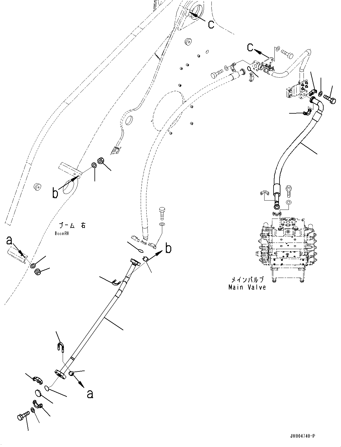 Трубка 426-879-4280 KOMATSU