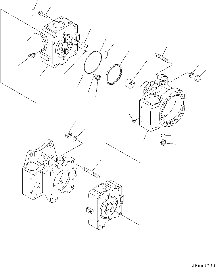 Концевой колпачок (708-2L-21890) KOMATSU