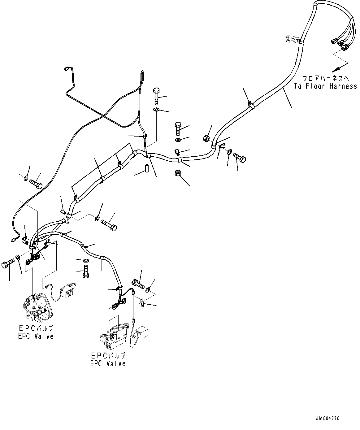Жгут проводов 427-06-27131 KOMATSU