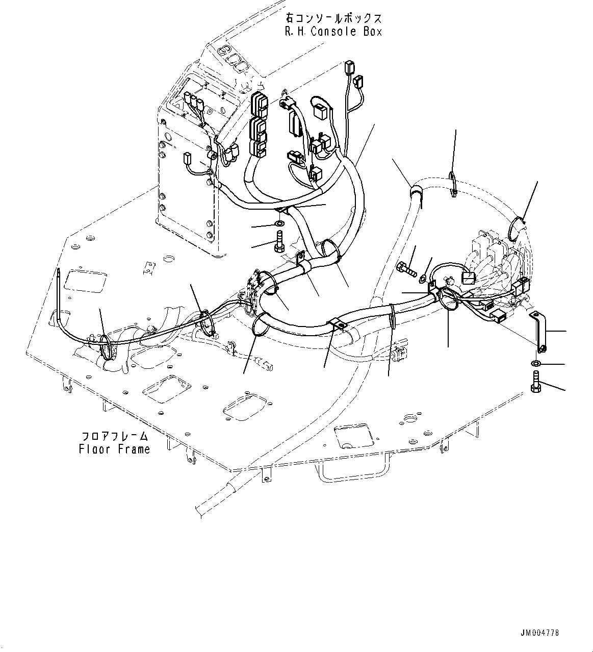 Жгут проводов 427-06-27121 KOMATSU