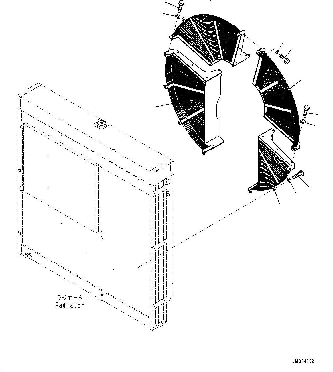 Guard, Lower,R.H. 562-03-31291 KOMATSU