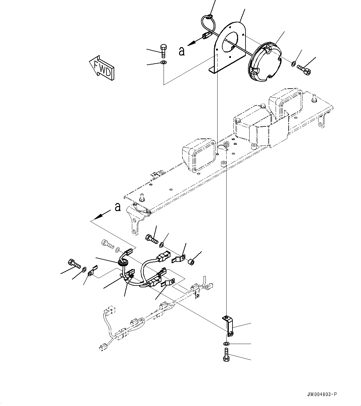 Жгут проводов 561-86-8A820 KOMATSU
