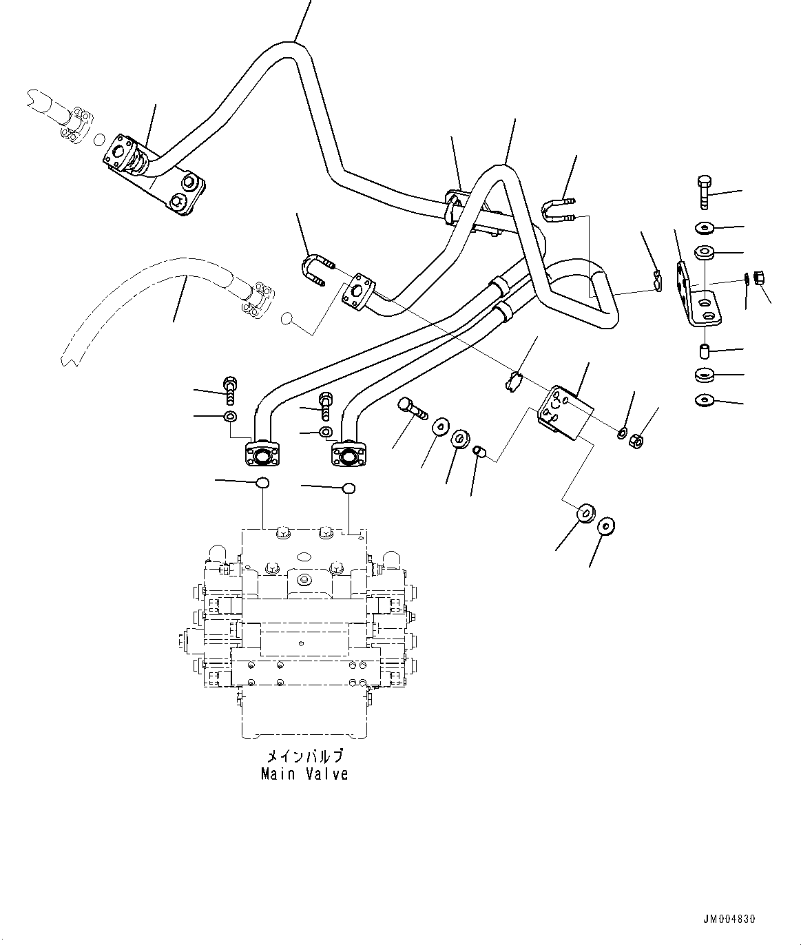 Трубка 425-877-4221 KOMATSU
