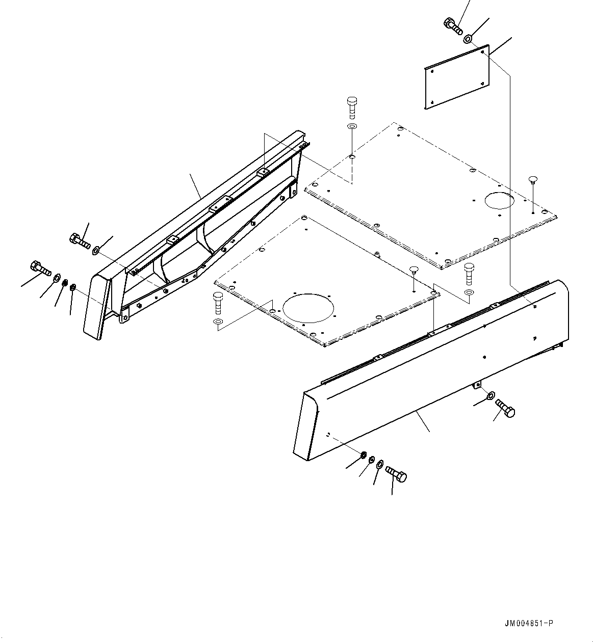 Hood, Side,L.H. 426-54-41336 KOMATSU
