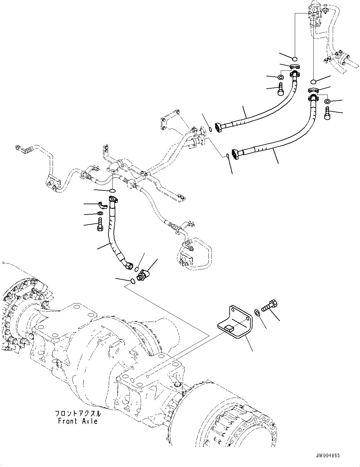 Шланг 425-S05-5360 KOMATSU