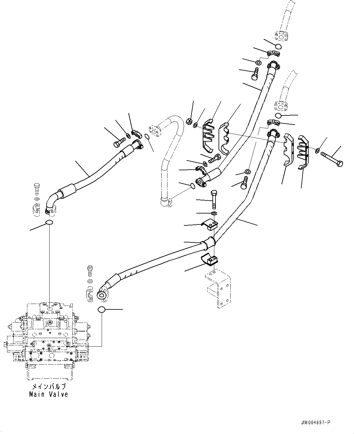 Шланг 426-62-36440 KOMATSU