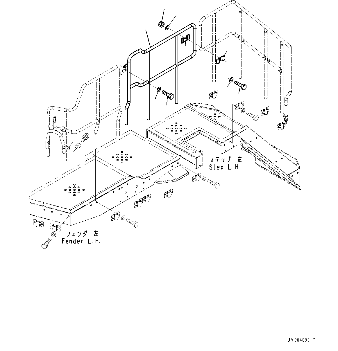 Поручень 426-Z89-1120 KOMATSU