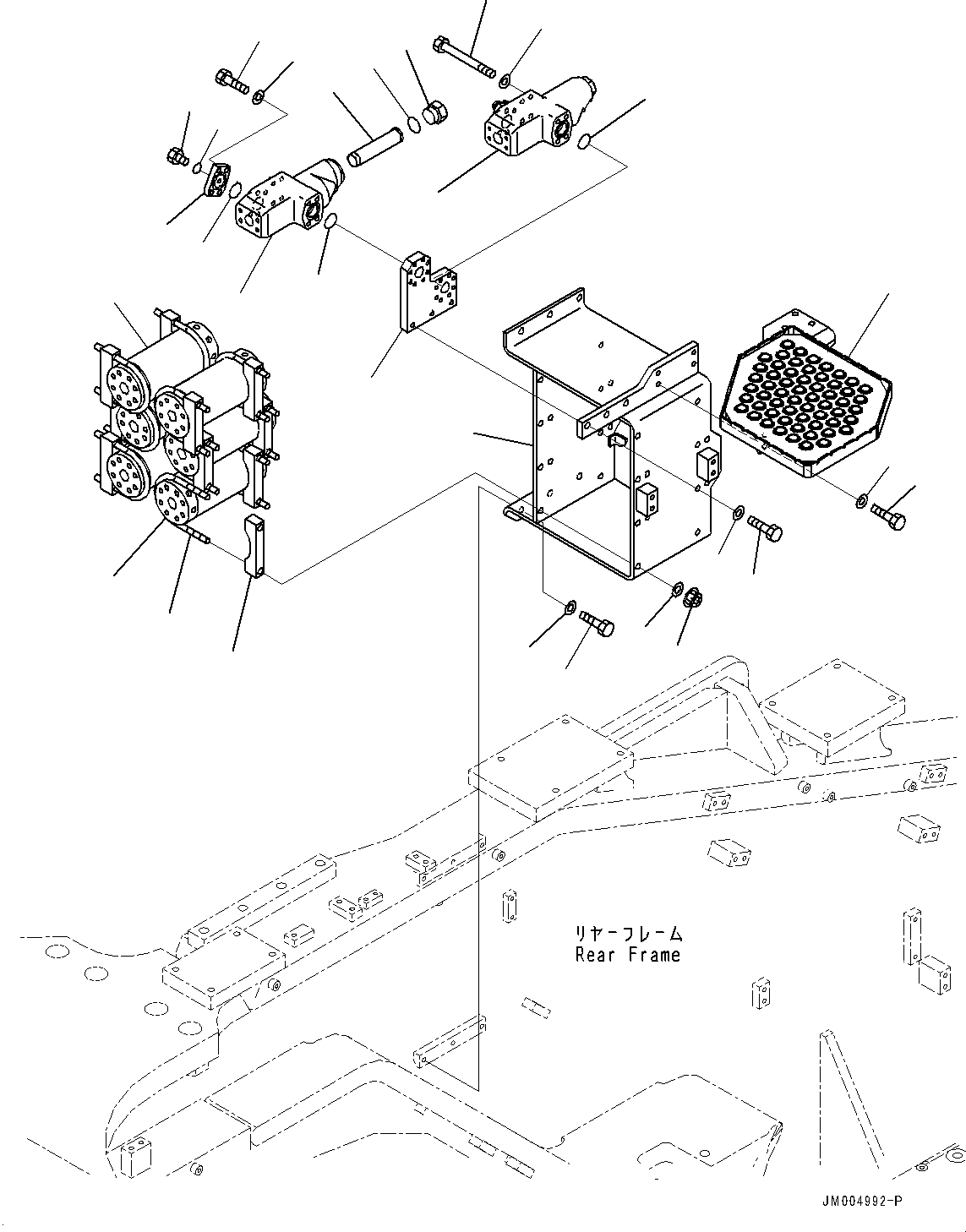 Корпус 207-62-61114 KOMATSU