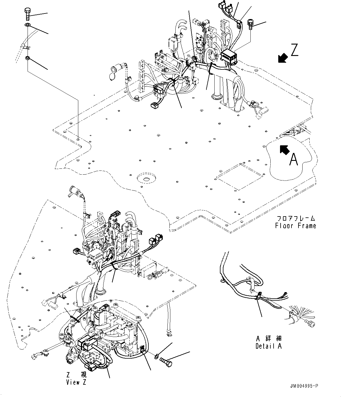 Жгут проводов 426-Z89-3111 KOMATSU