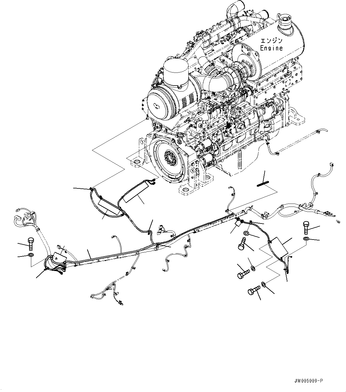 Жгут проводов 426-Z89-3180 KOMATSU