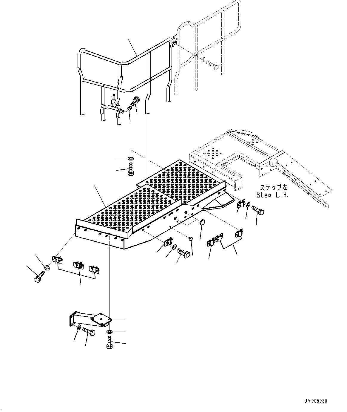 Floor, L.H. 426-54-35650 KOMATSU