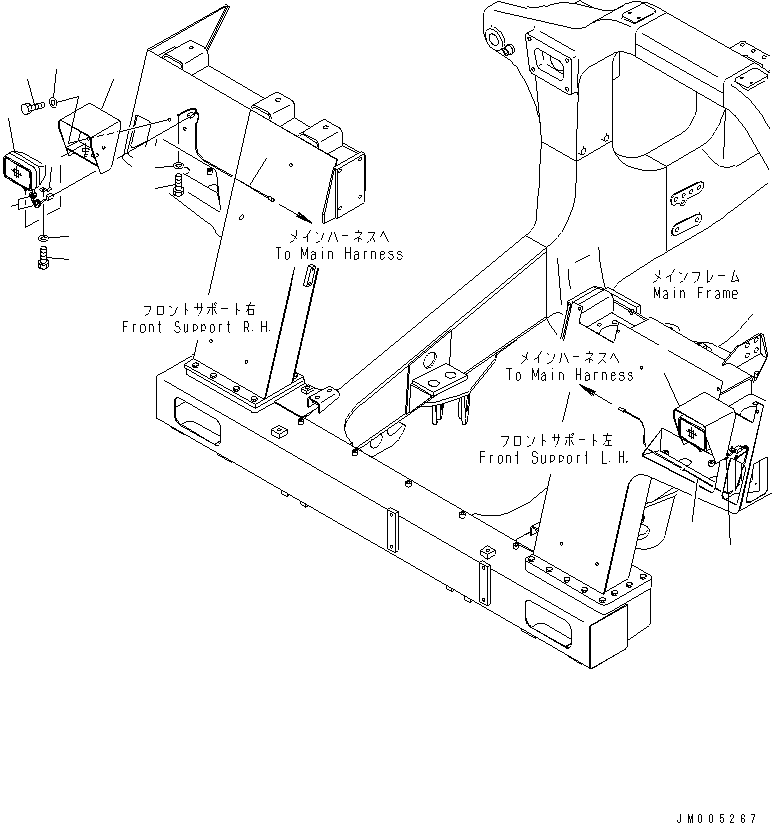 Жгут проводов 569-85-81680 KOMATSU