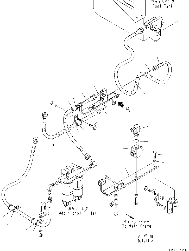 Кронштейн 569-84-81540 KOMATSU